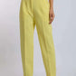 Women Regular Fit Pant - Yellow