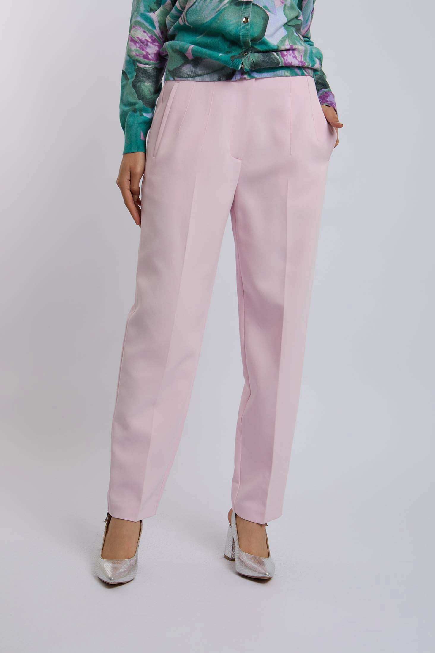 Women Regular Fit Pant - Pink
