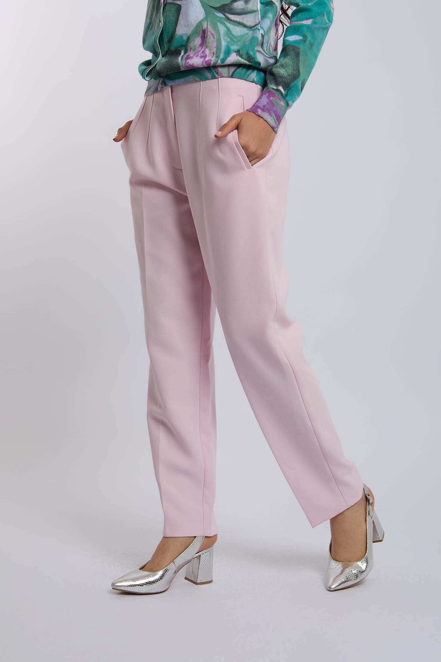 Women Regular Fit Pant - Pink