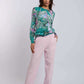 Women Regular Fit Pant - Pink