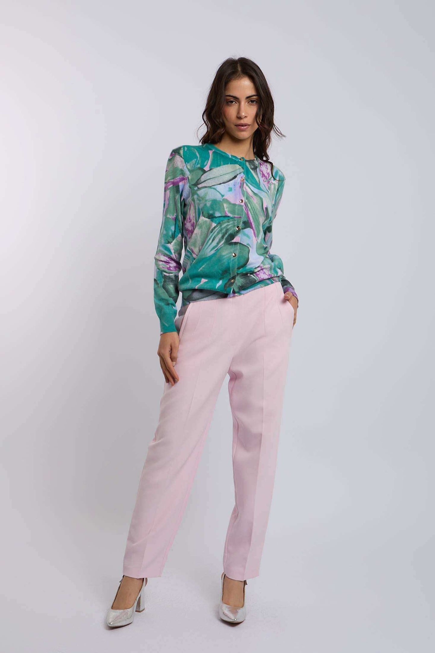 Women Regular Fit Pant - Pink