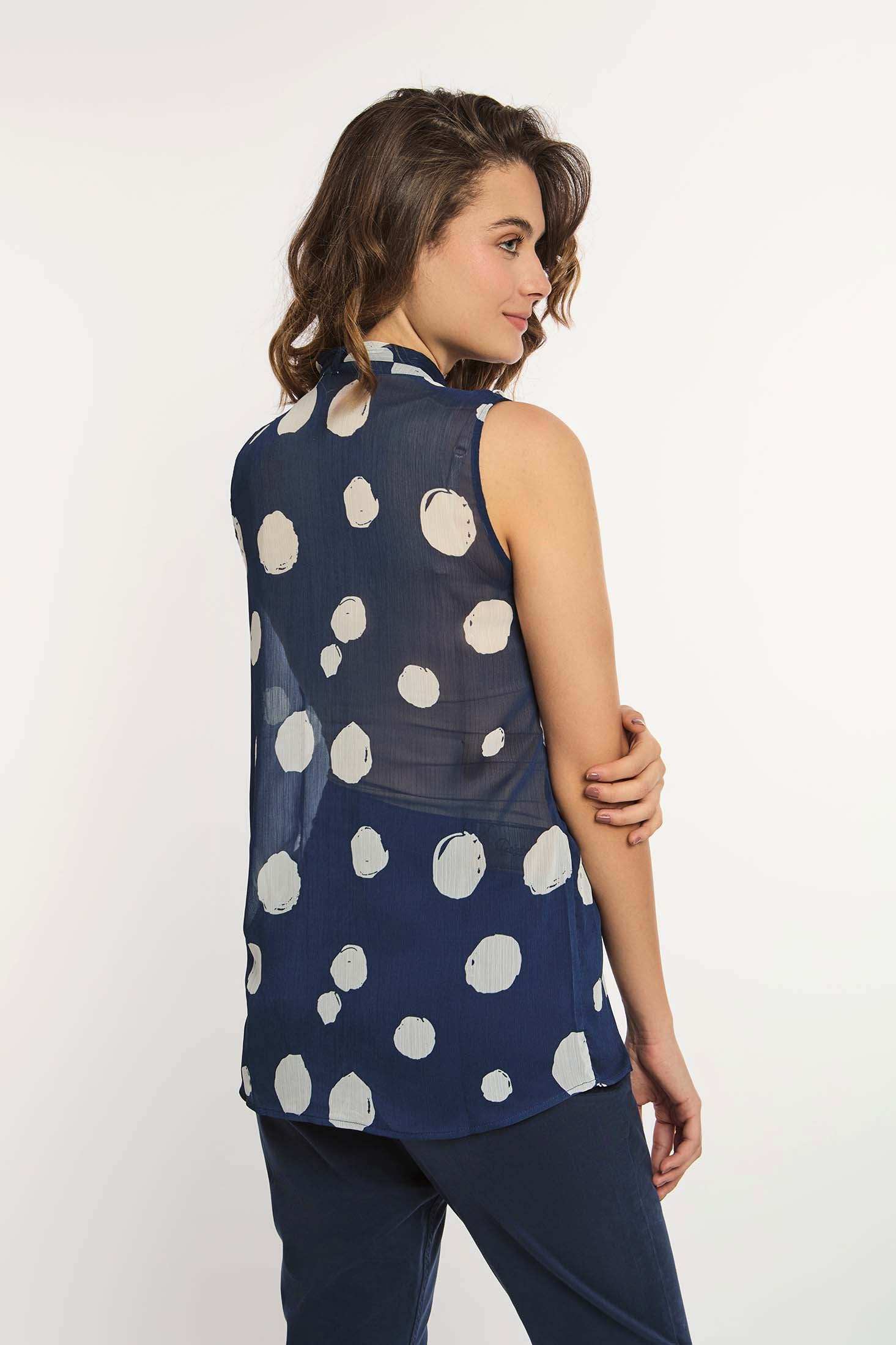 بلوزة نسائية عادية - بنية