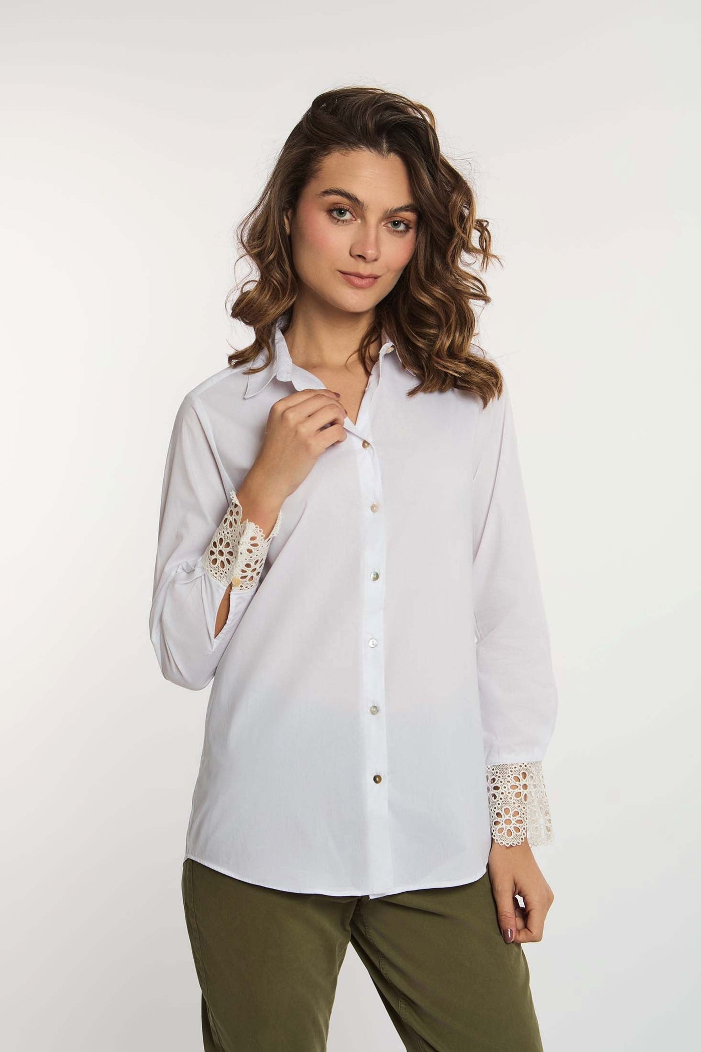 Women Regular Fit Blouse - Off White