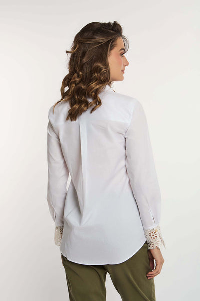 Women Regular Fit Blouse - Off White