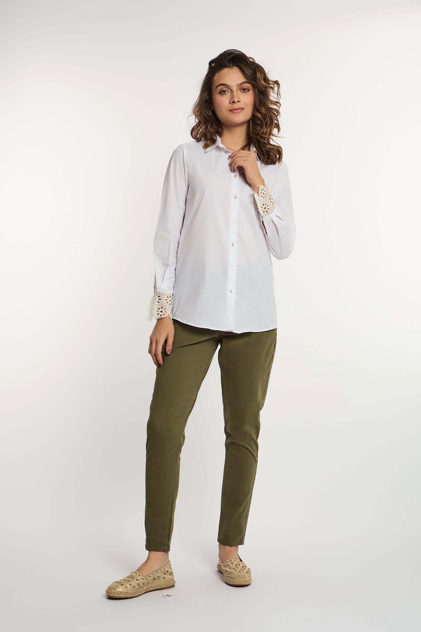 Women Regular Fit Blouse - Off White