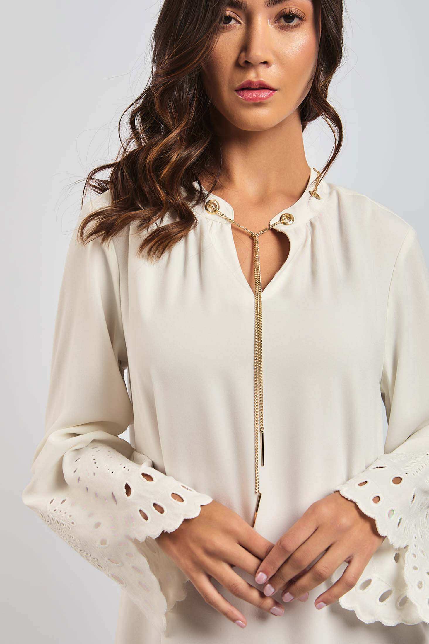 Women Regular Fit Kaftan - White