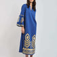 Women Regular Fit Kaftan - Blue