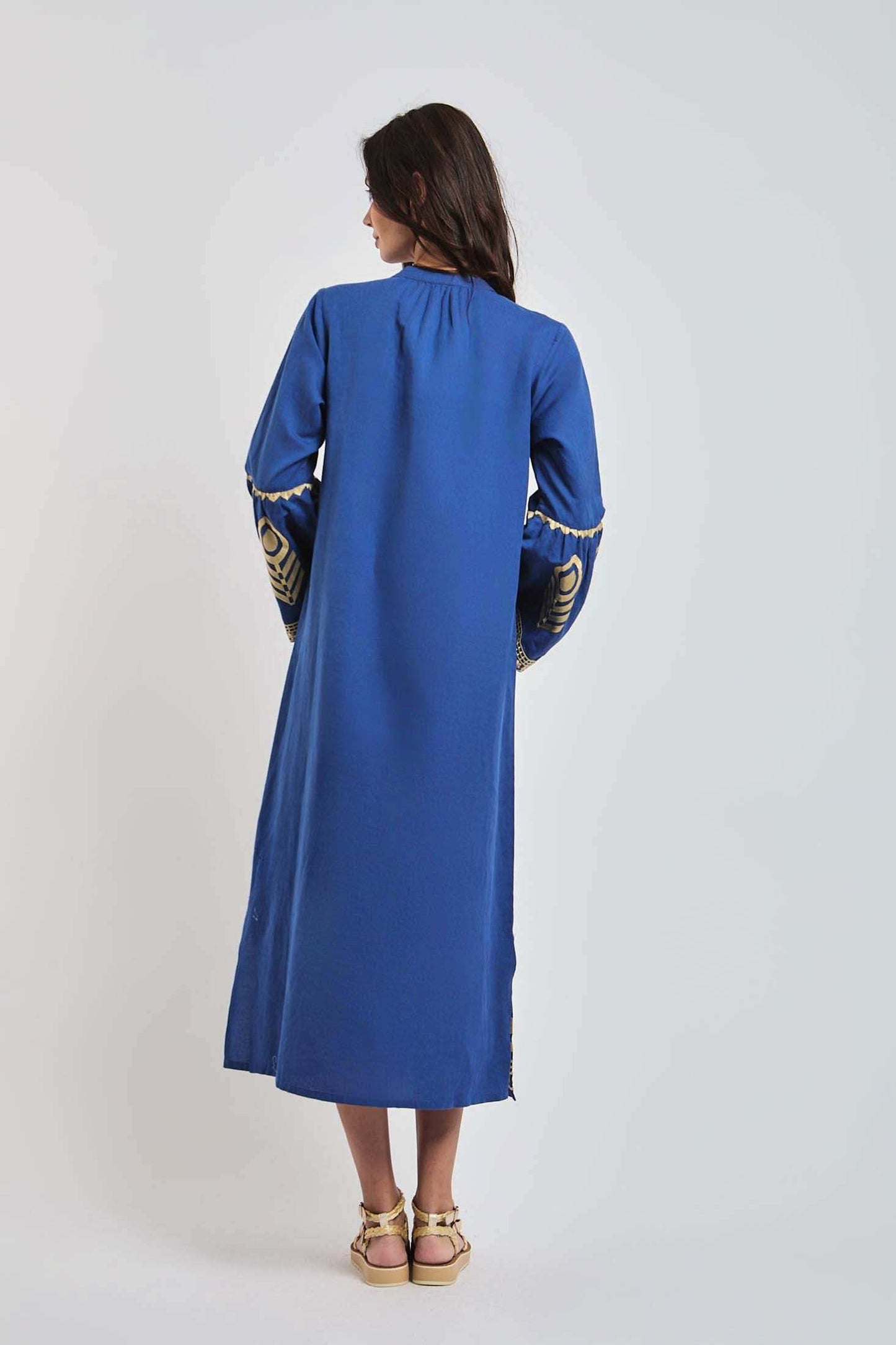 Women Regular Fit Kaftan - Blue