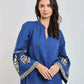 Women Regular Fit Kaftan - Blue