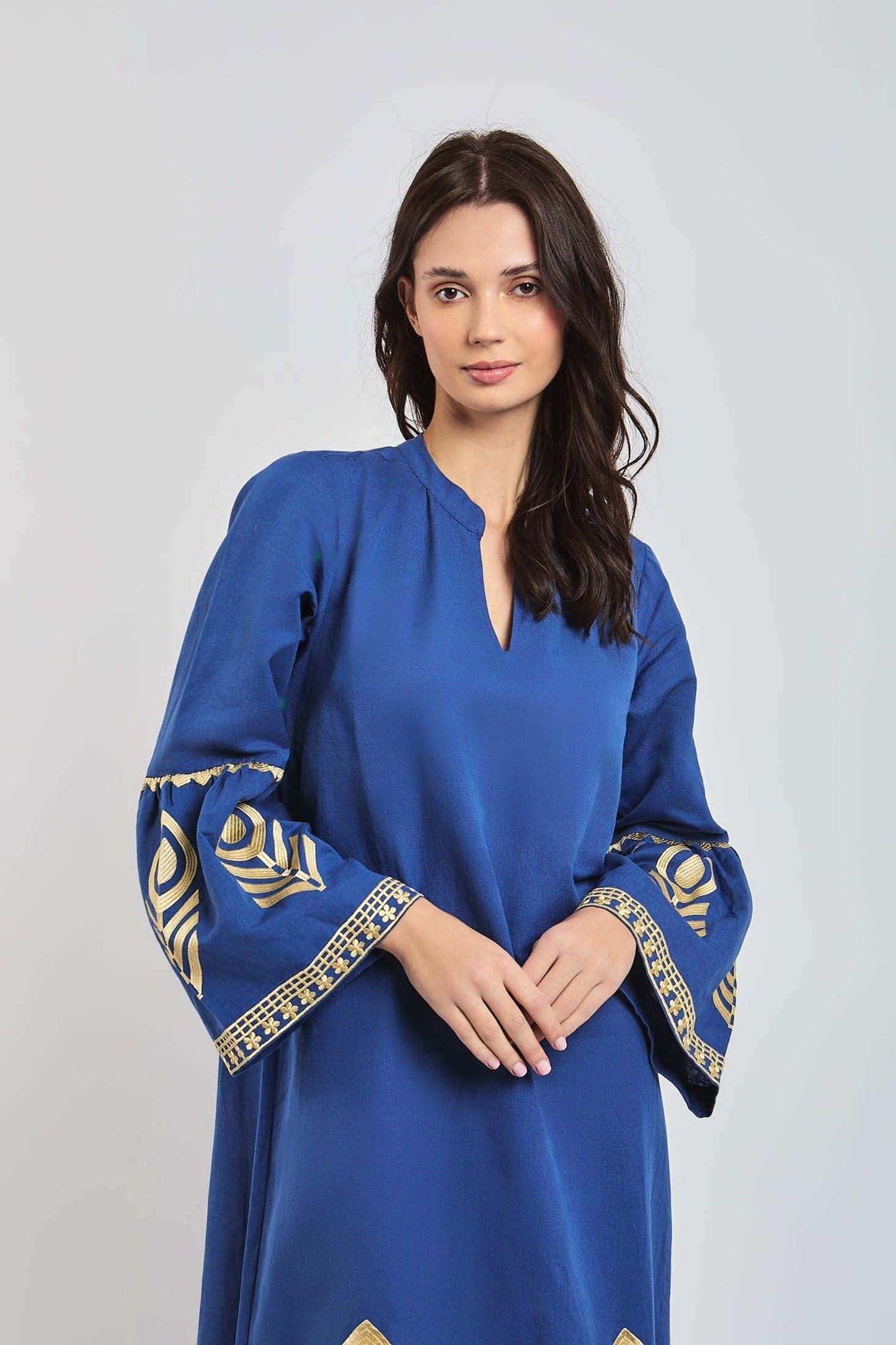 Women Regular Fit Kaftan - Blue