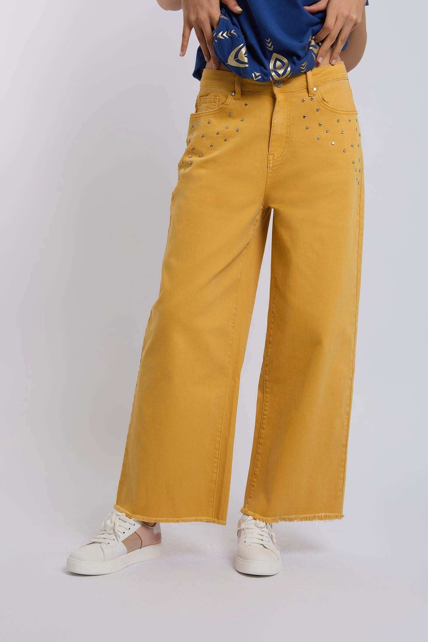 Women Regular Fit Denim - Mineral Yellow