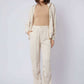 Women Regular Fit Sweat Pant - Pale Off White