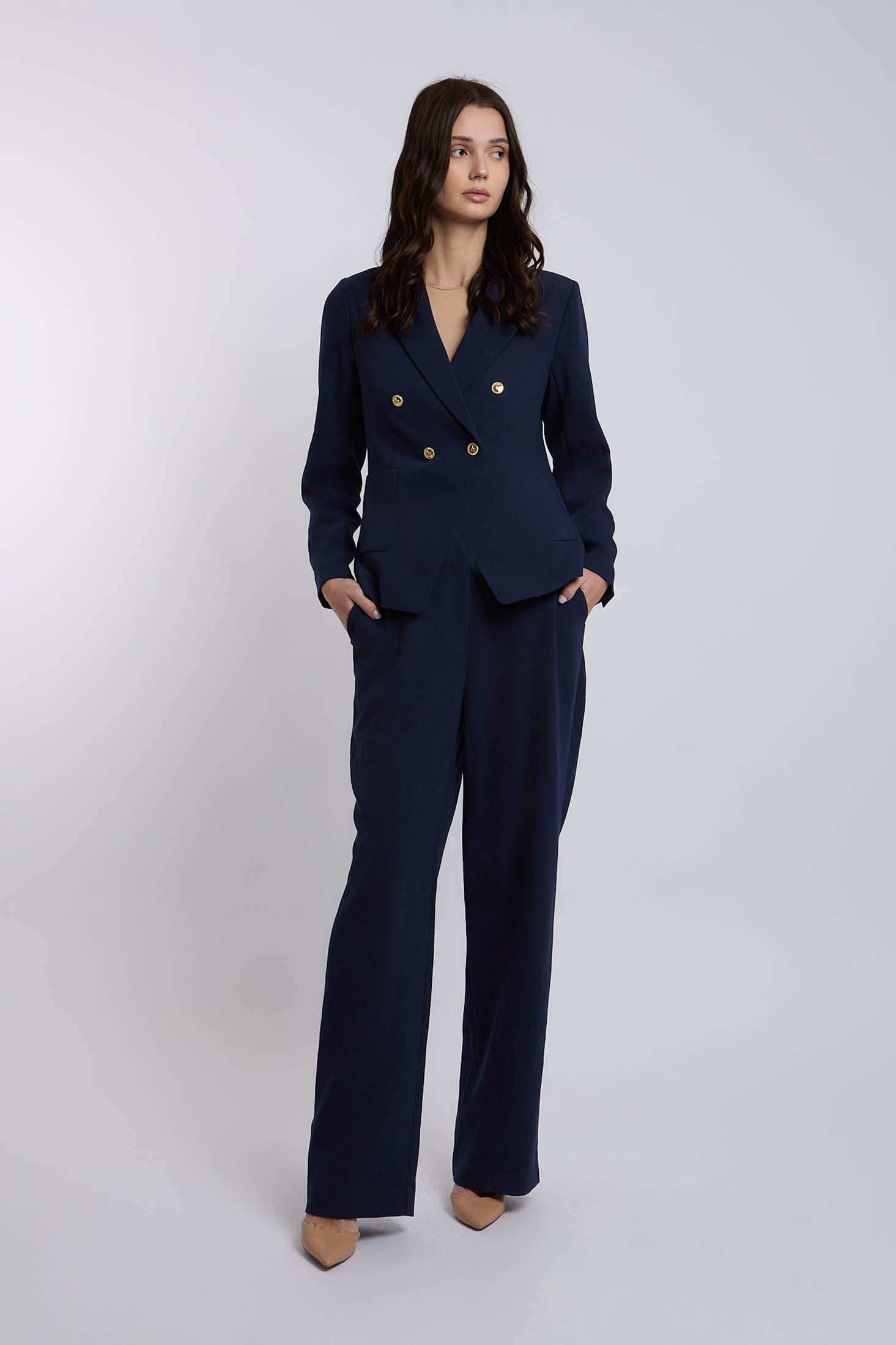 بنطال نسائي عادي - أسود