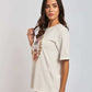 Women Regular Fit T-shirt - Off White