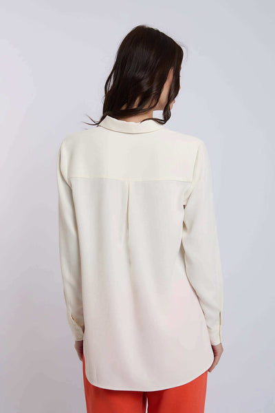 Women Regular Fit Blouse - Off White