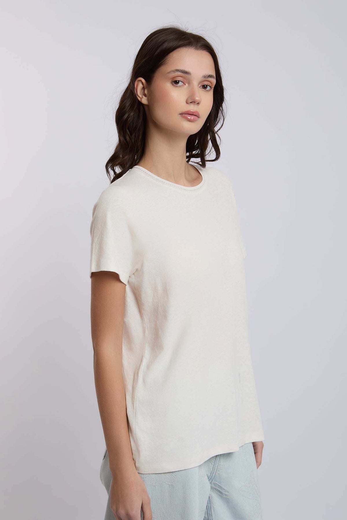 Women Regular Fit T-Shirt - White