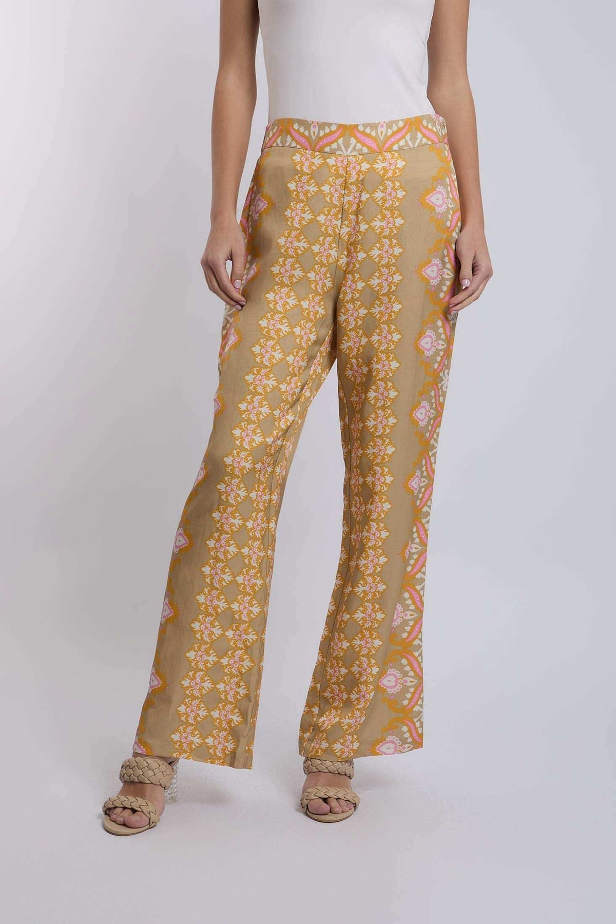 Women Regular Fit Pant - Multicolorcolor