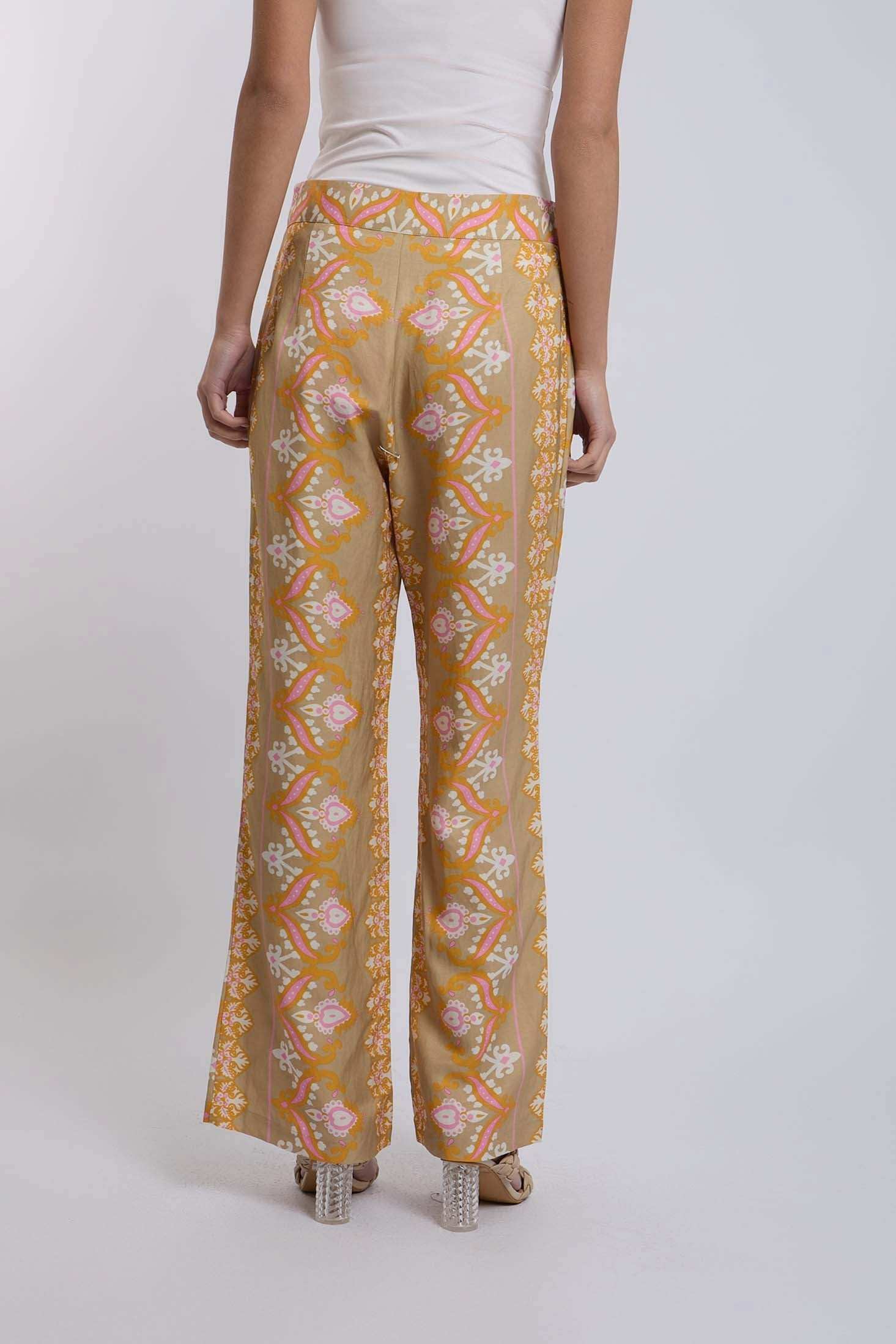 بنطال نسائي عادي - متعدد الألوان