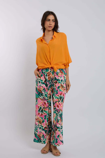 Women Regular Fit Pant - Multicolor