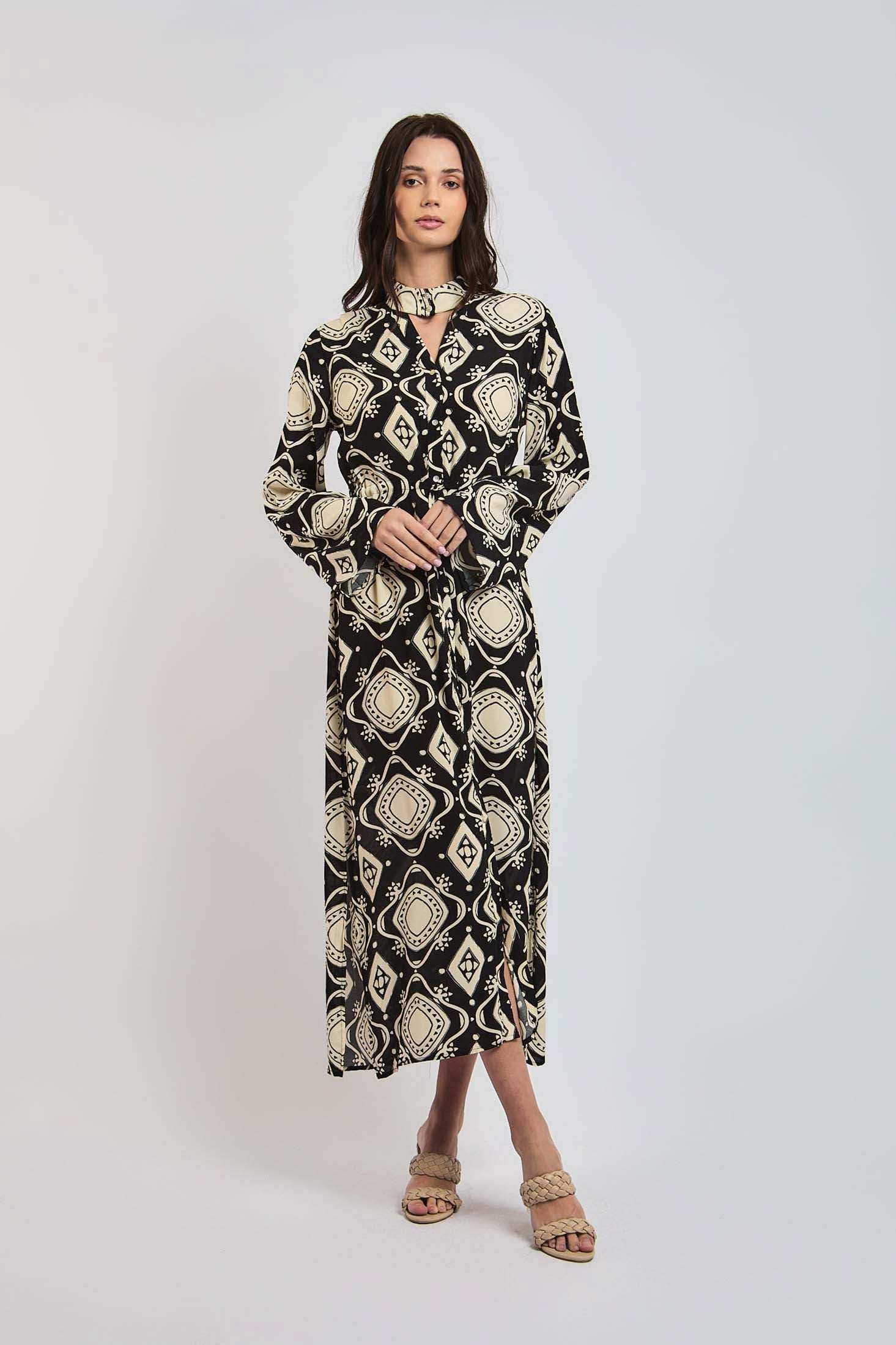 Women Regular Fit Dress - Multicolorcolor