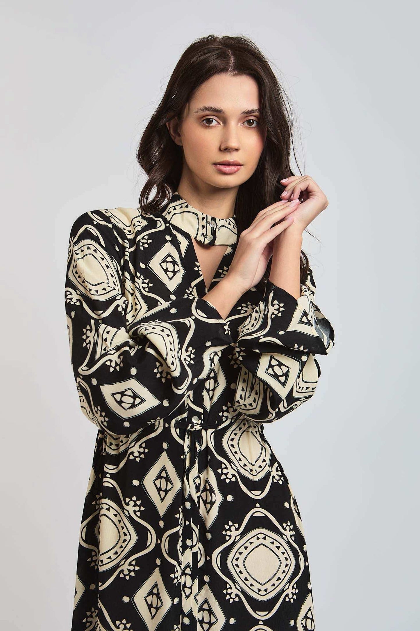 فستان نسائي عادي - متعدد الألوان