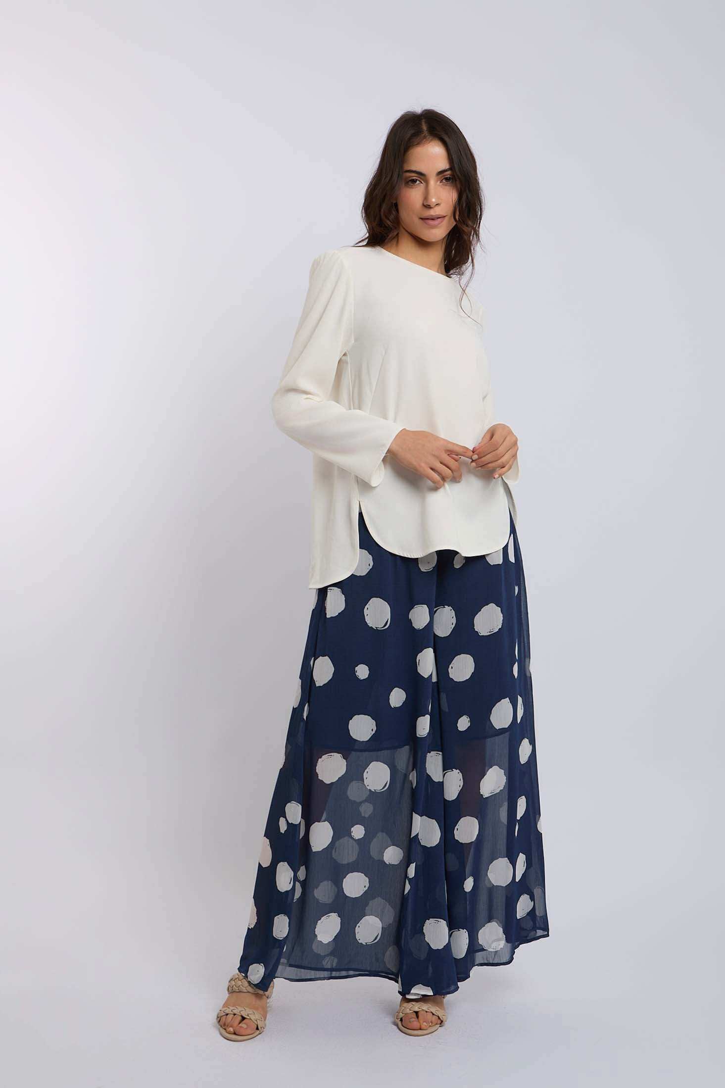 بنطال نسائي عادي - متعدد الألوان