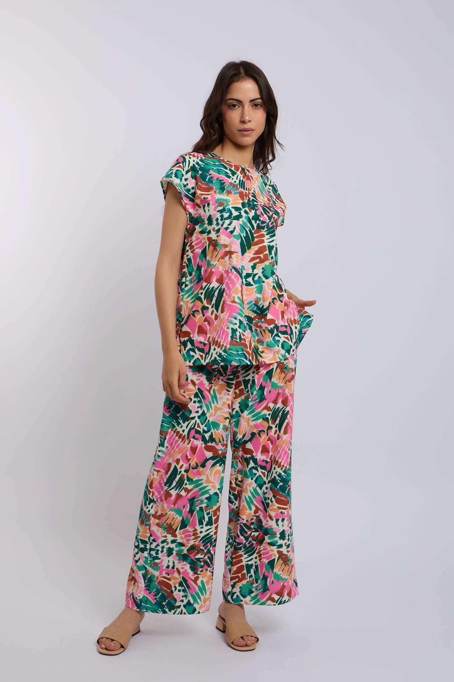 Women Regular Fit Top - Multicolorcolor