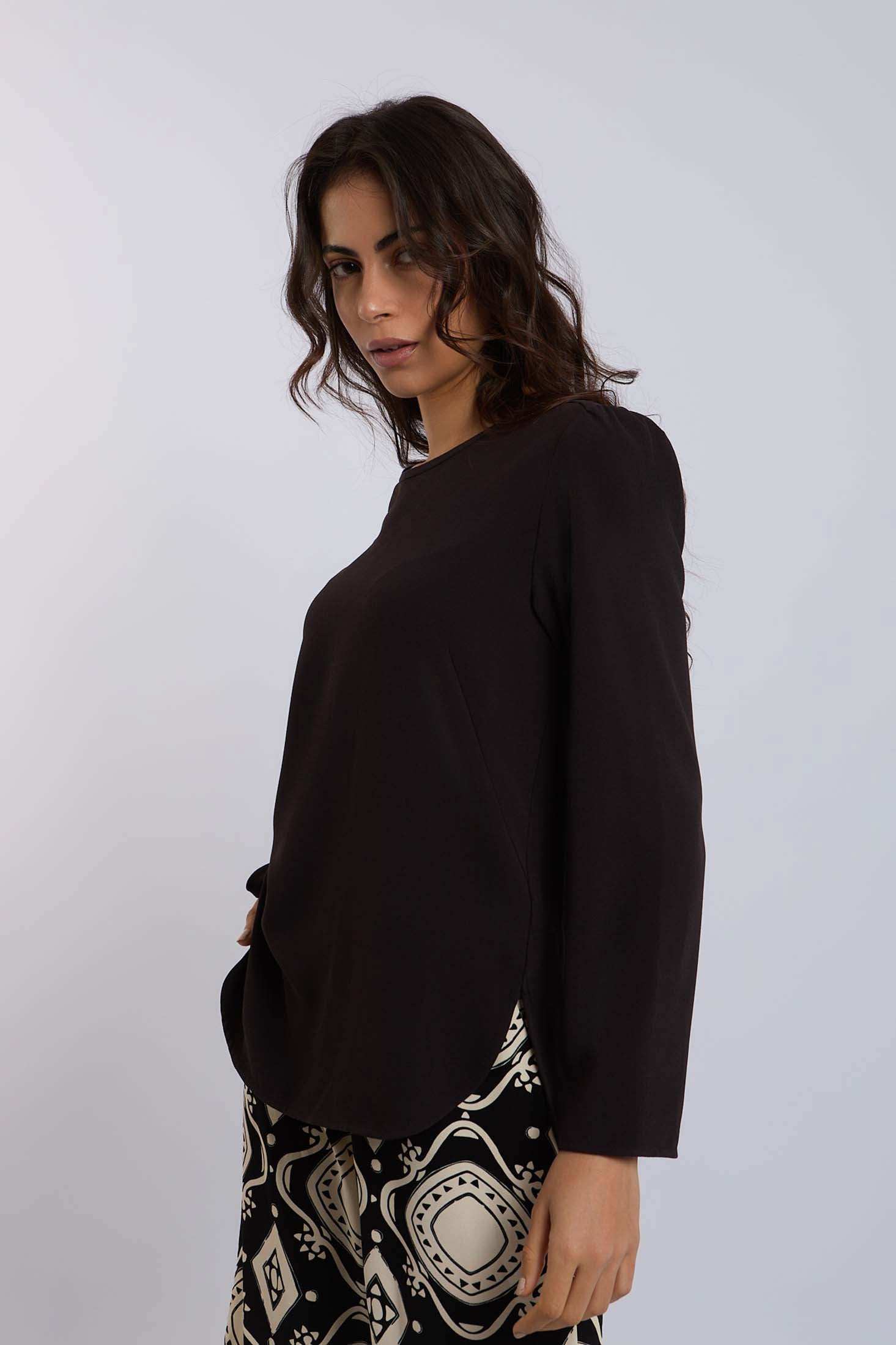 قميص نسائي عادي - وردي