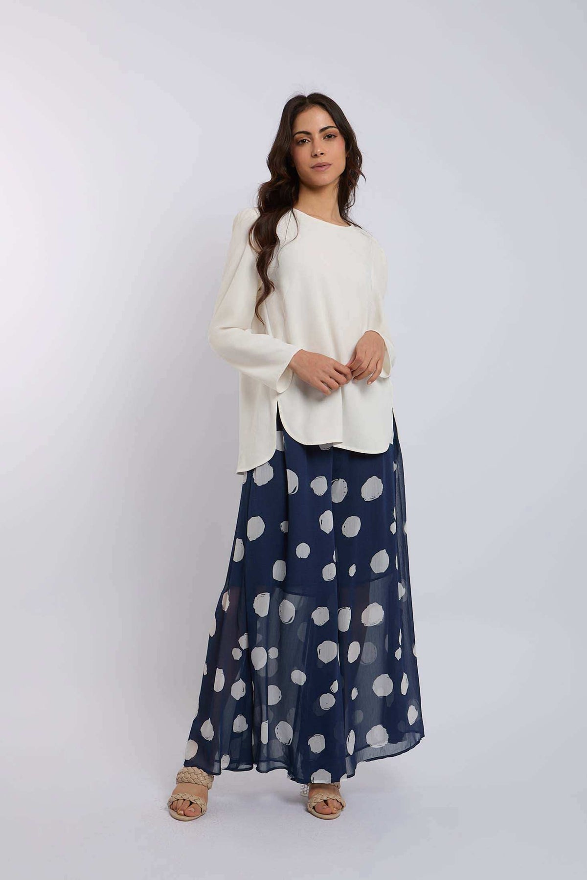 Women Regular Fit Top - Off White