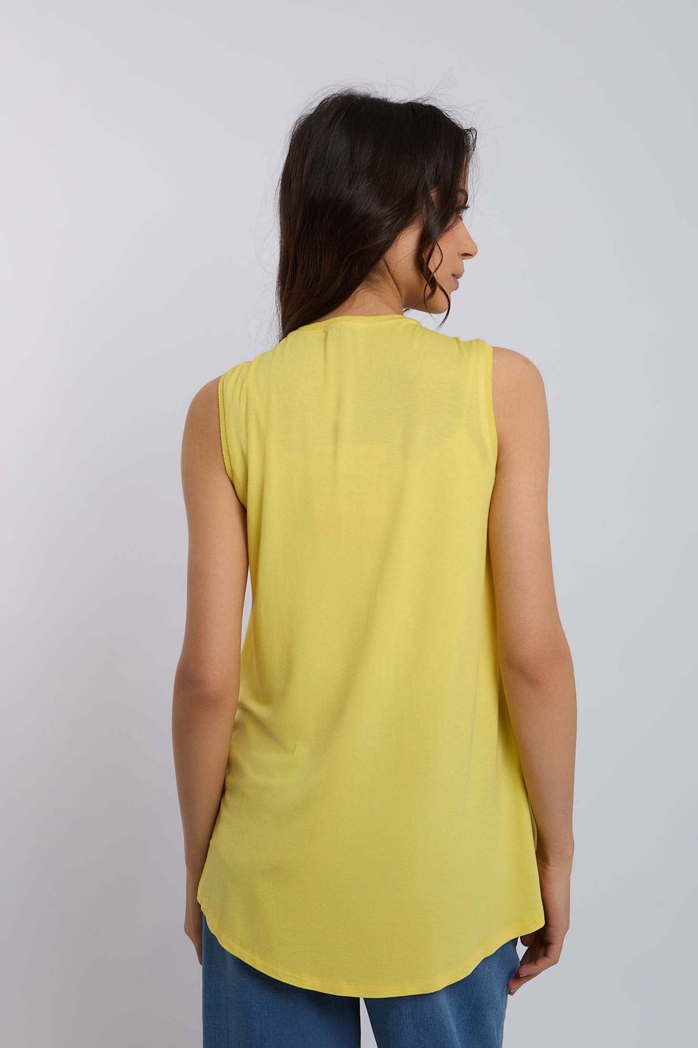 Women Regular Fit Top - Yellow