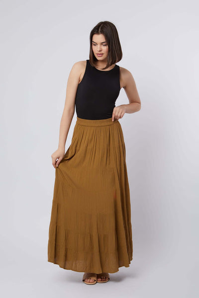 Women Regular Fit Skirt - Green