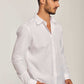 Men Regular Fit Shirt - White