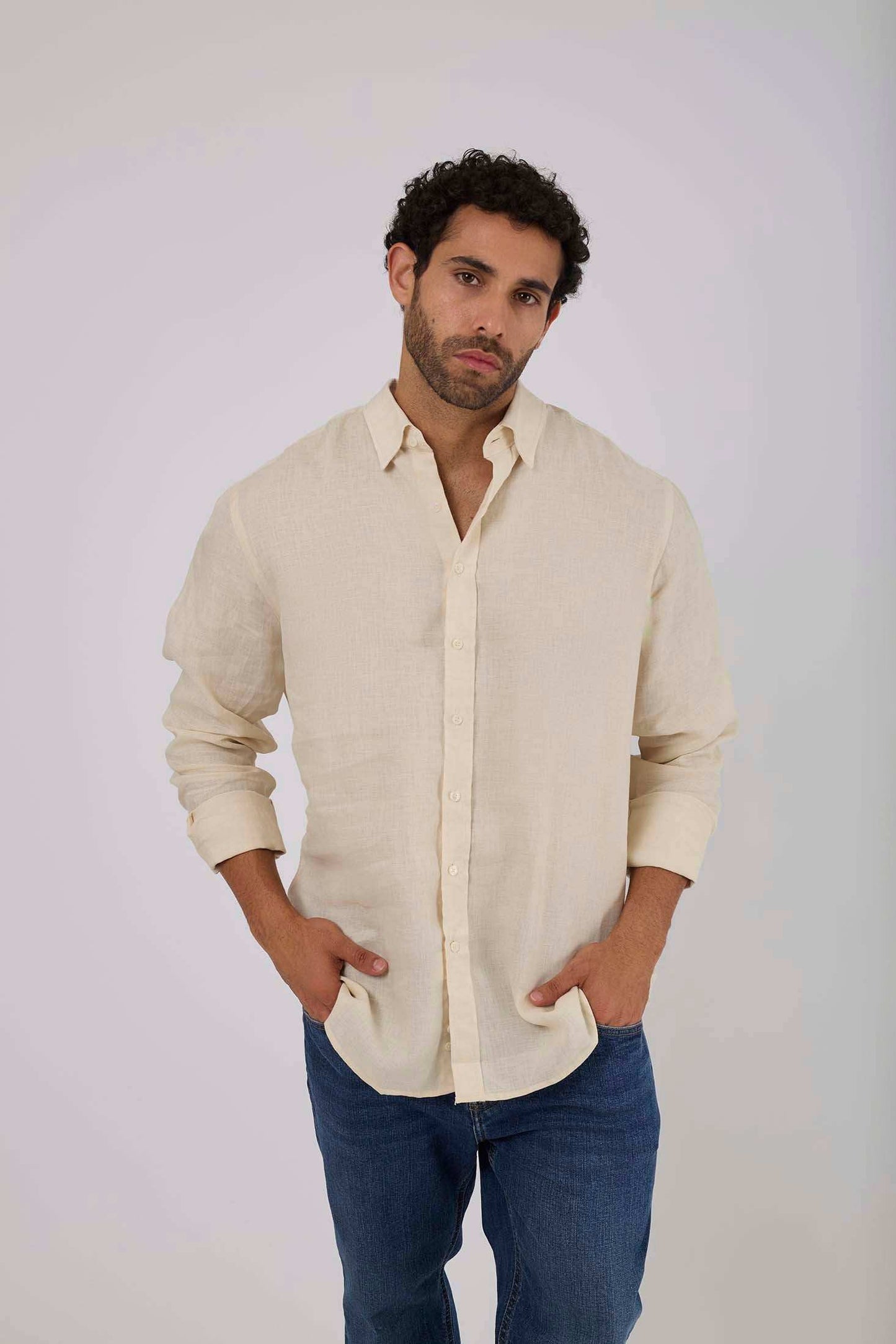 Men Regular Fit Shirt - Brown