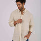 Men Regular Fit Shirt - Brown