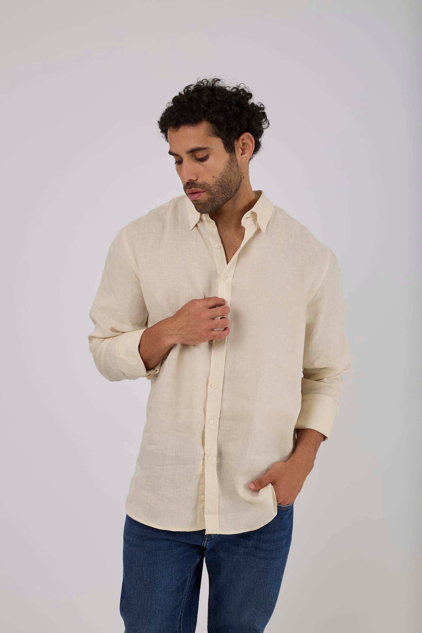 Men Regular Fit Shirt - Brown