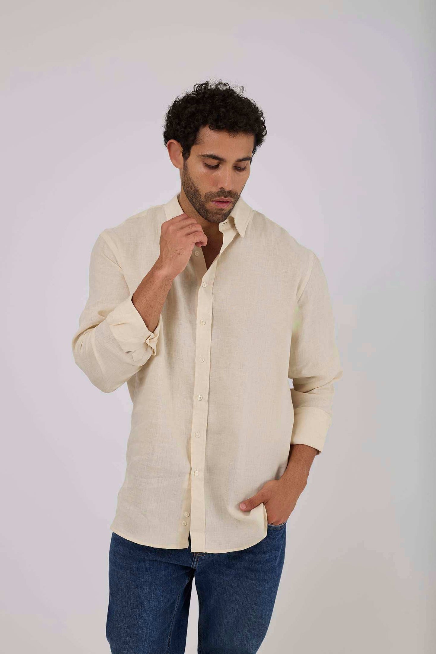 Men Regular Fit Shirt - Brown