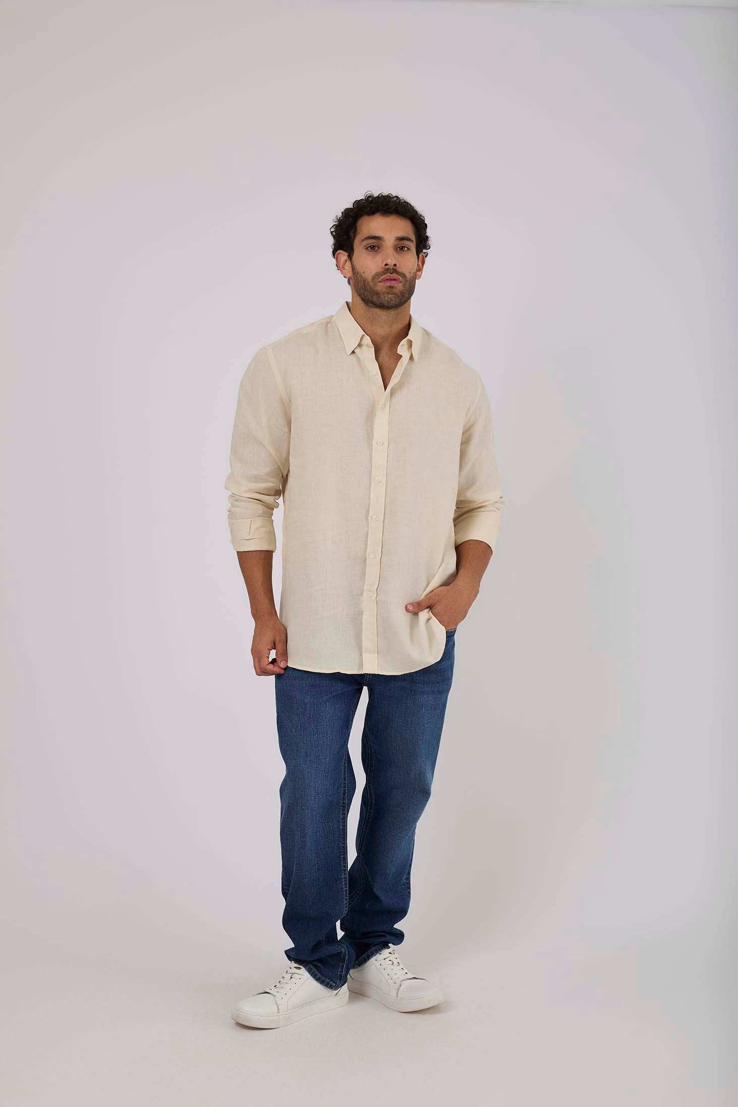 Men Regular Fit Shirt - Brown