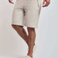 Dalydress men's light grey drawstring shorts with zip pockets, casual urban style