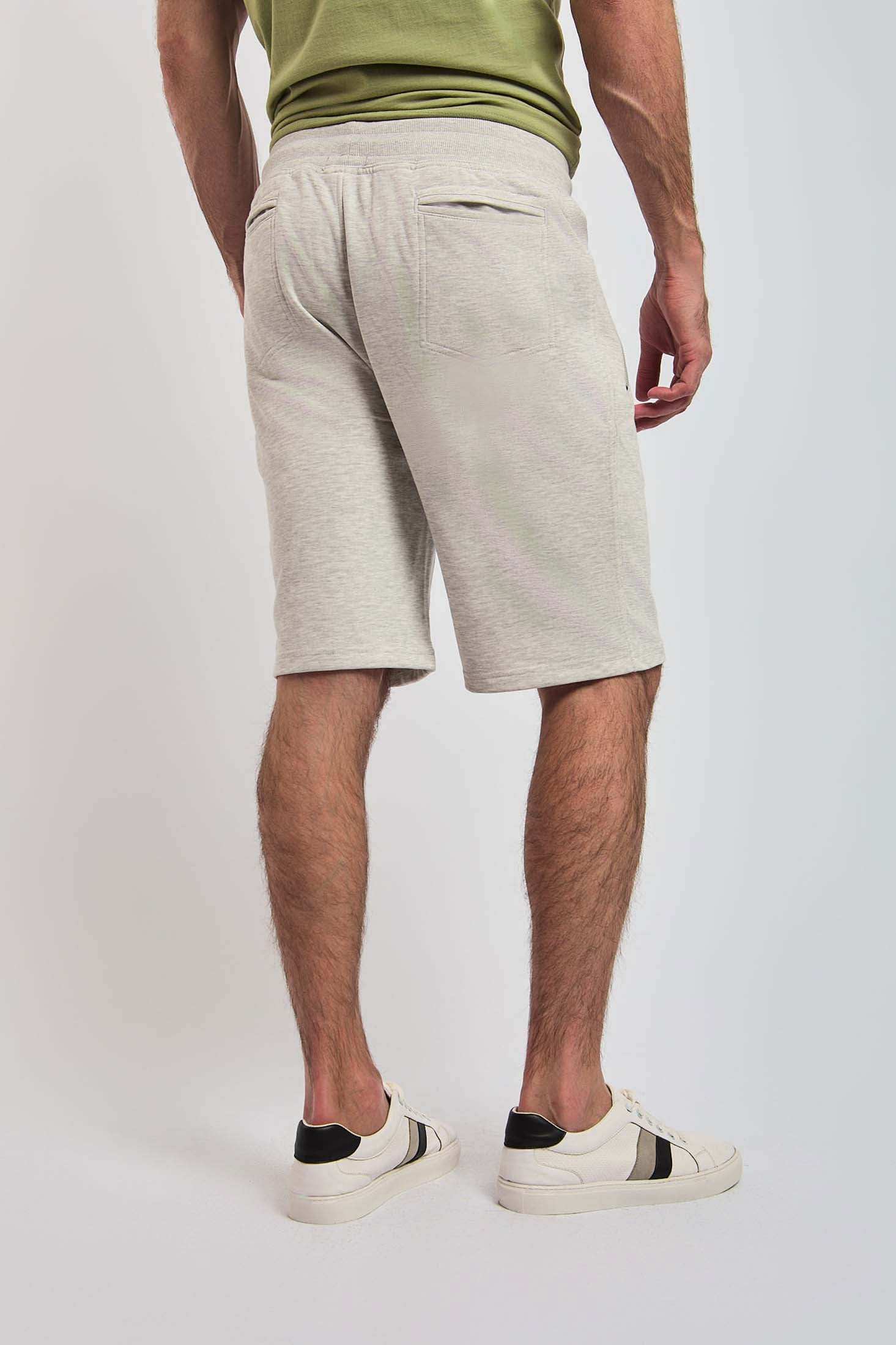 Dalydress men's light beige shorts with back pockets, casual summer wear