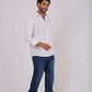 Men Regular Fit Shirt - White