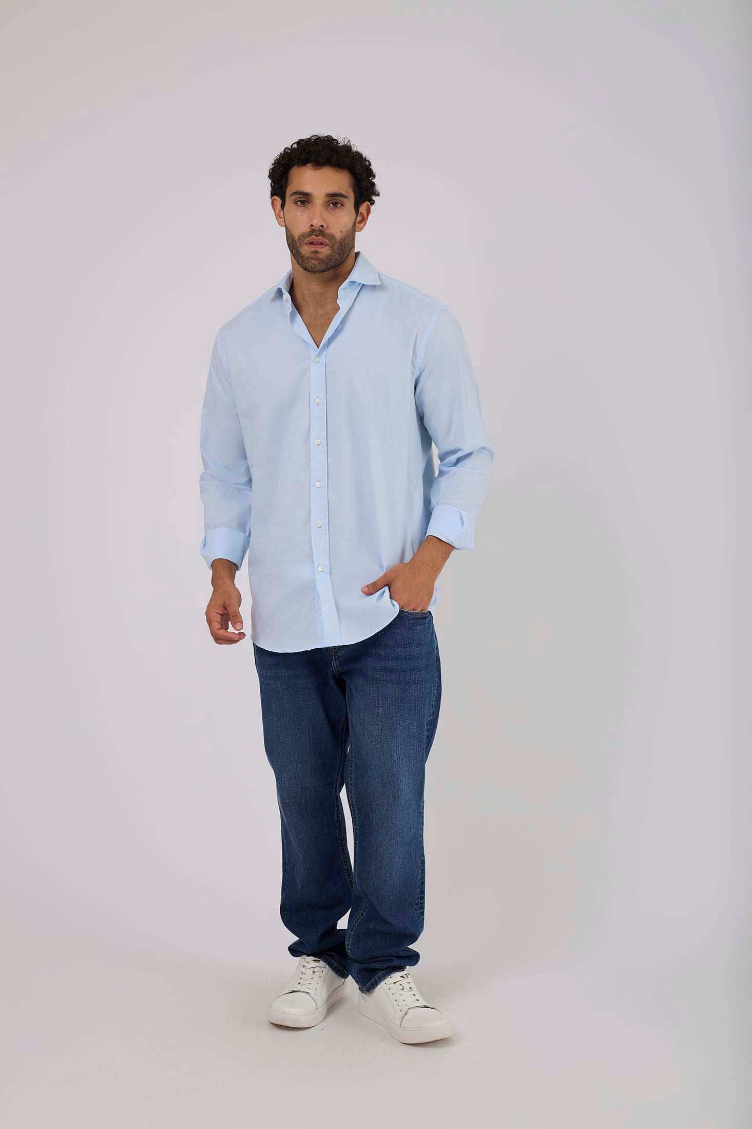 Men Regular Fit Shirt - Blue