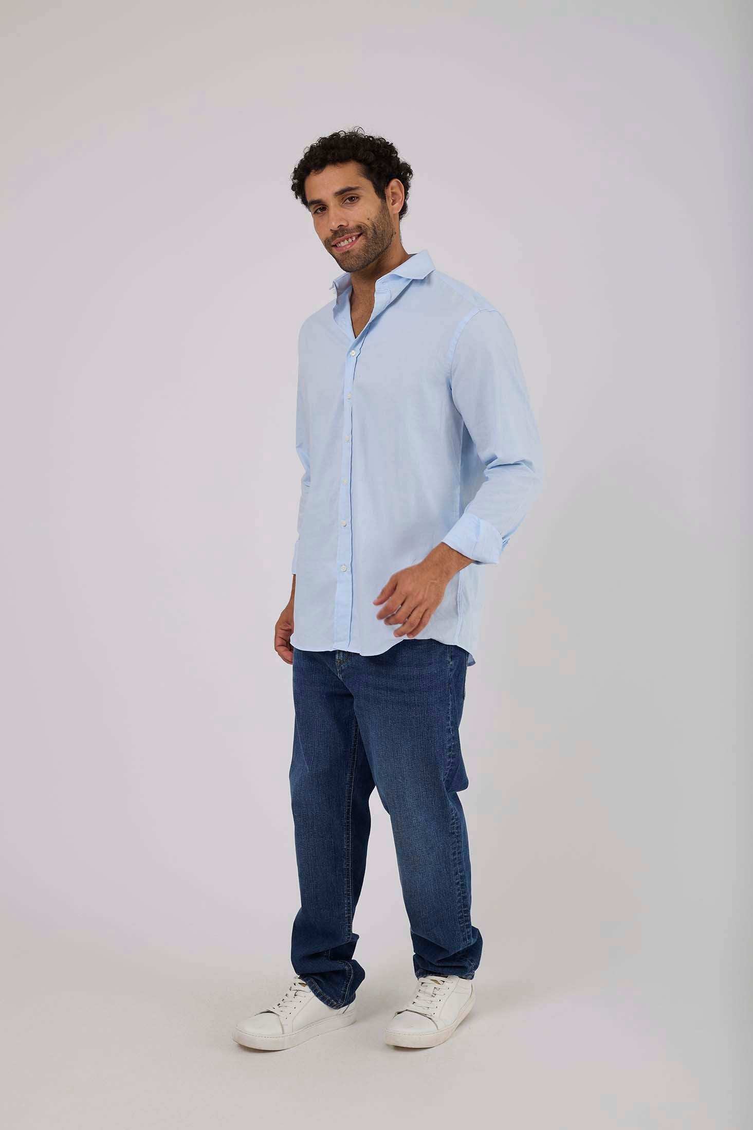 Men Regular Fit Shirt - Blue