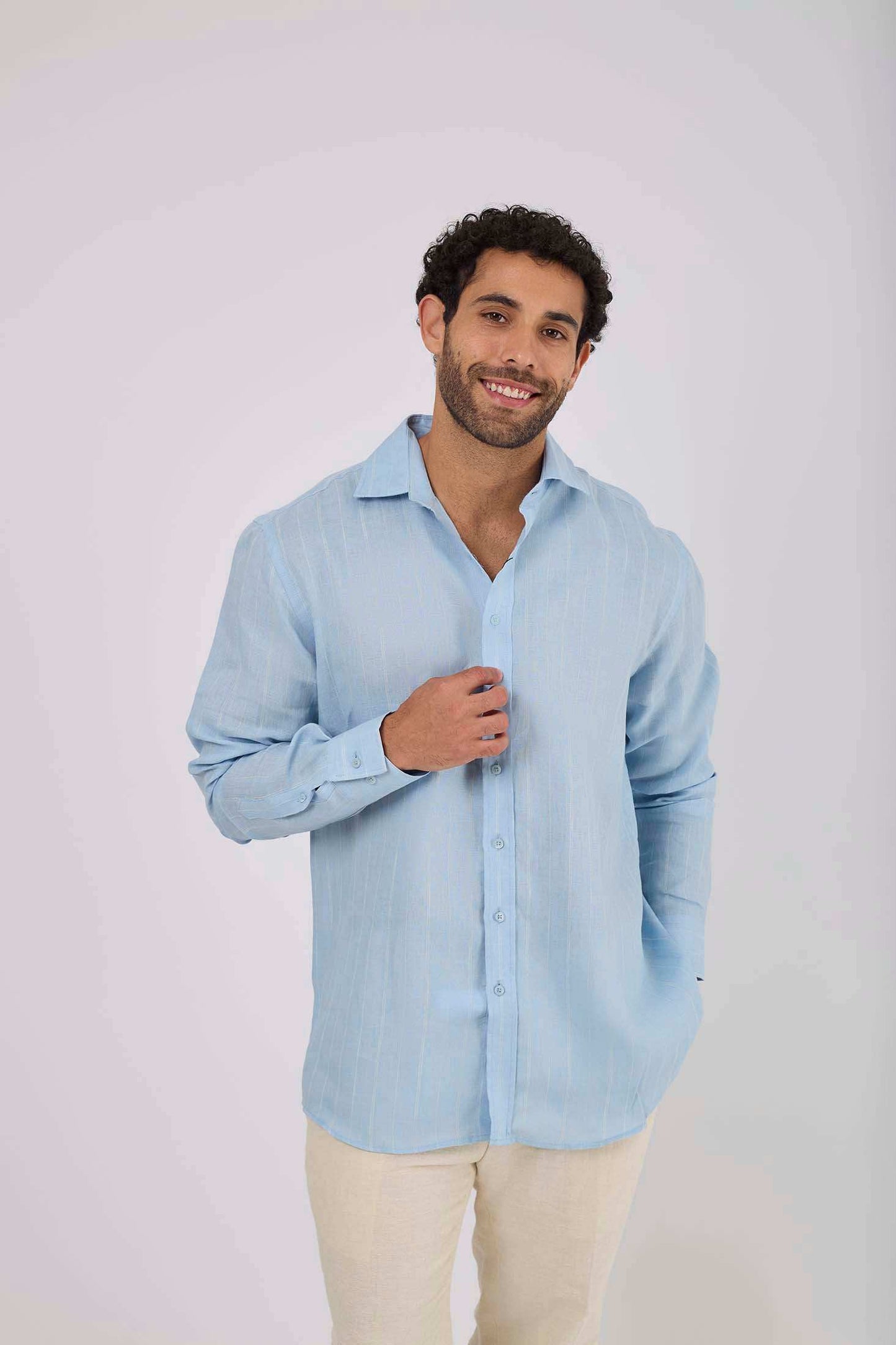 Men Regular Fit Shirt - Blue