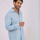 Men Regular Fit Shirt - Blue