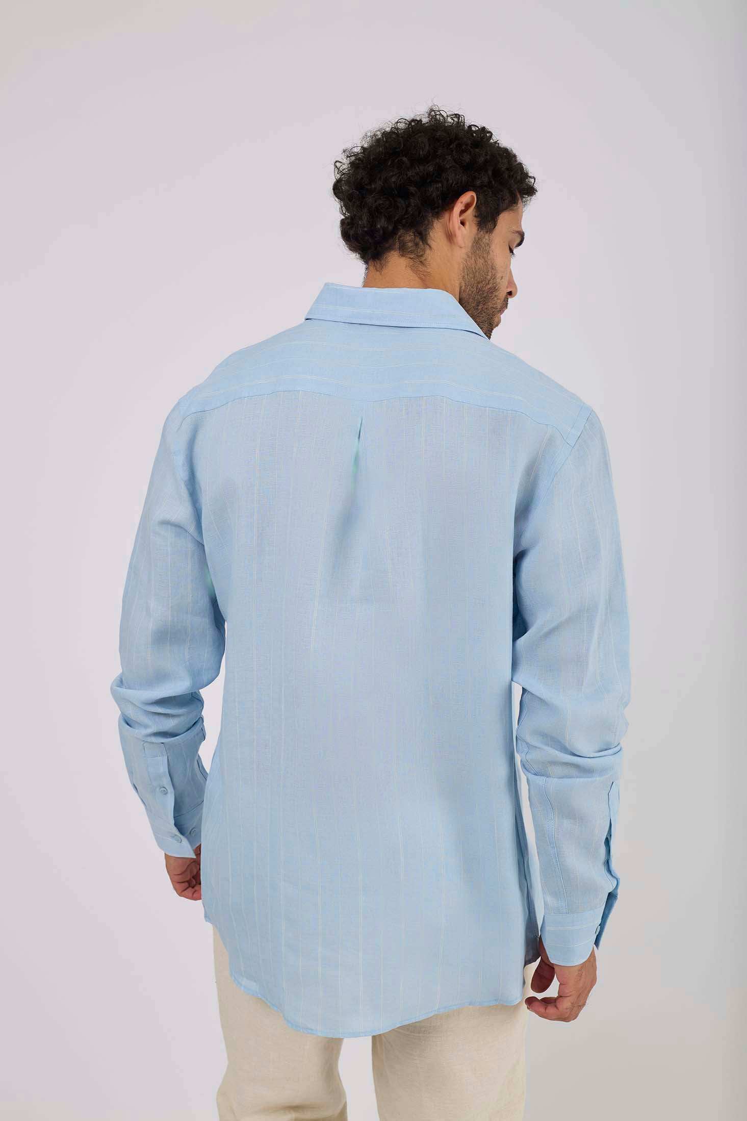 Men Regular Fit Shirt - Blue