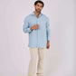Men Regular Fit Shirt - Blue