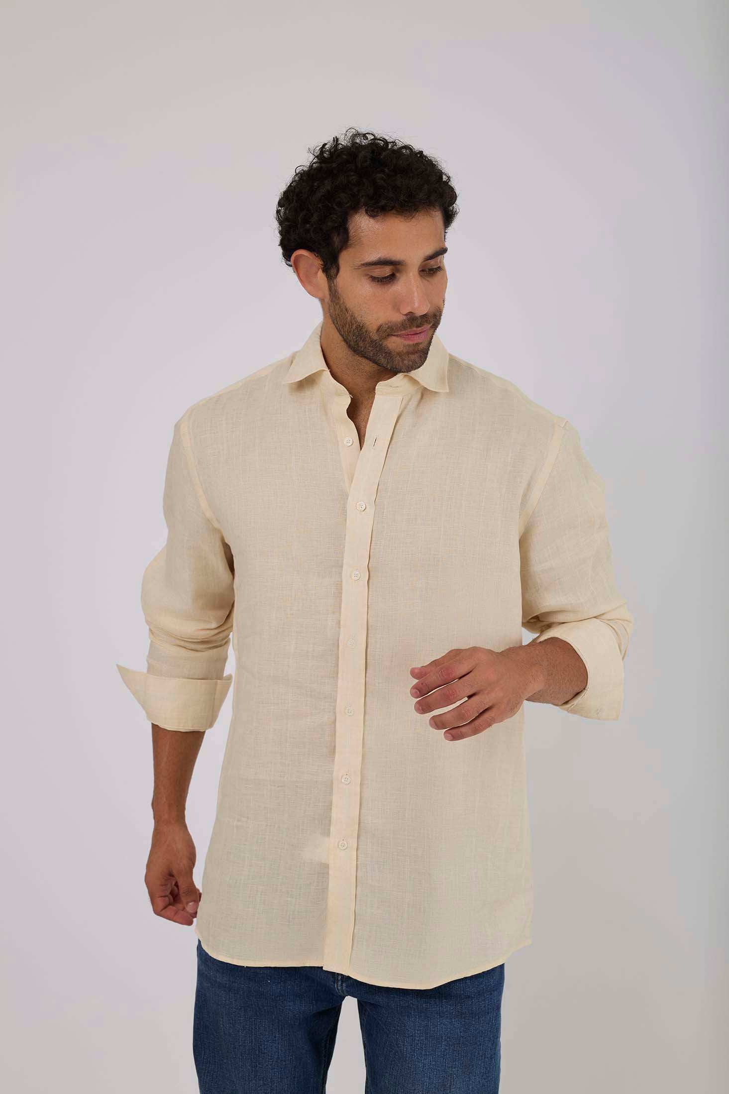 Men Regular Fit Shirt - Printed Dark Blue