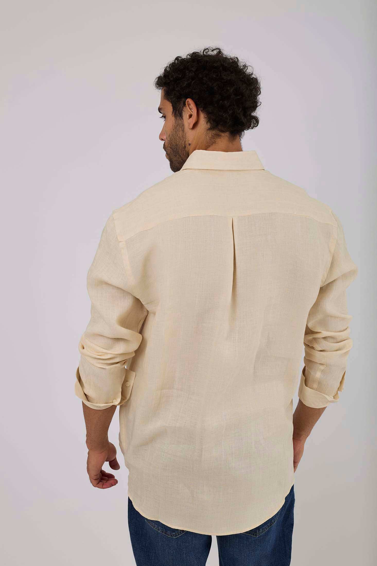 Men Regular Fit Shirt - Printed Dark Blue