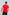 Dalydress men's red short sleeve t-shirt, back view, with navy patterned trousers