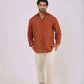 Men Regular Fit Shirt - Brown
